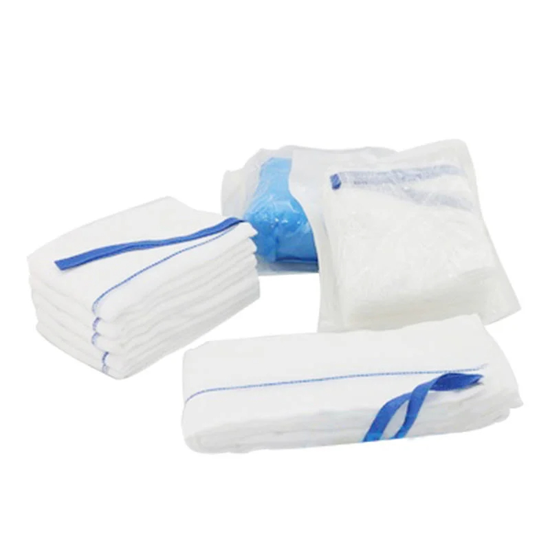 Esponja de colapinha estéril abdominal médica
