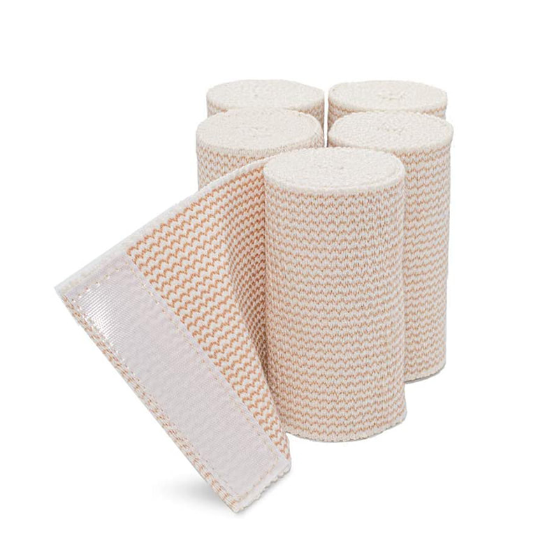 Bandas esportivas elásticas de algodão com compressão esticada
