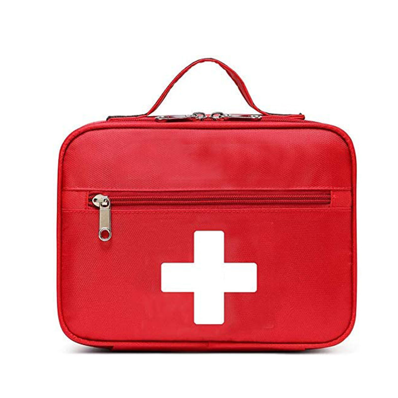 Varejo em emergência vazia Bolsa de primeiros socorros com bolsos múltiplos
