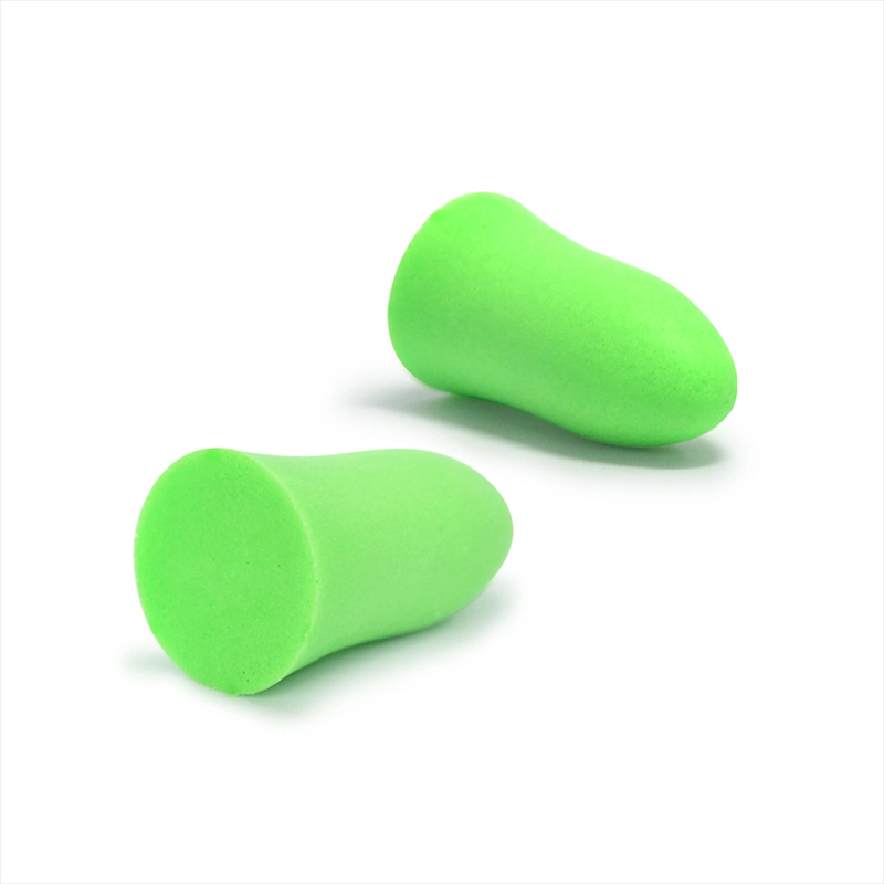 Proteção de ruído colorido dispensável personalizada confortável confortável CE ANSI APROVADO APROVADO DO TAMPOS DE SEGURANÇA Conjunto de plugue de orelha de segurança