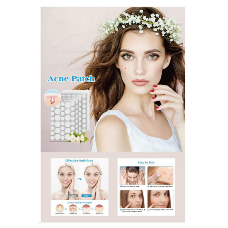 Patches de hidrocolóides acne