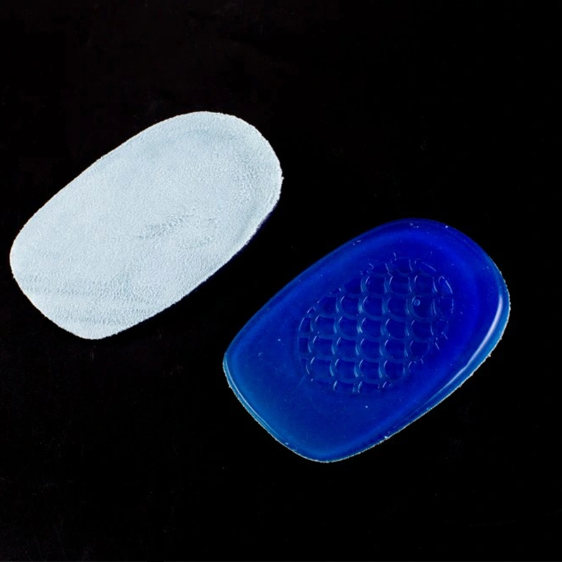 Almofada de calcanhar de pegal de gel PU Pequena