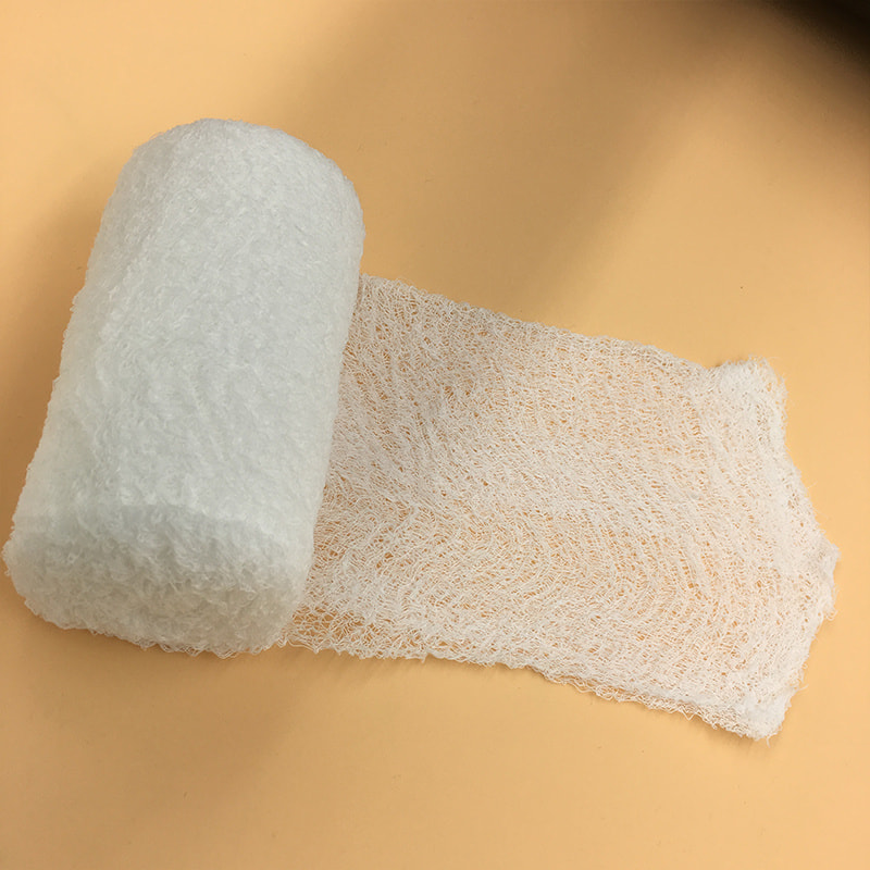 Rolo de bandagem de algodão estéril de algodão