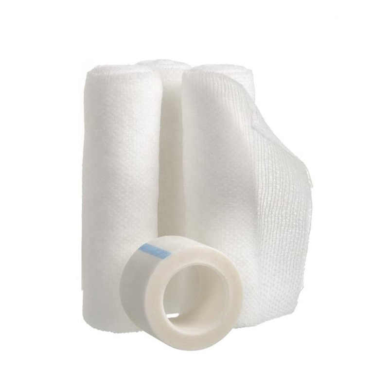 Premium respirável esticado PBT Elastic Bandage com fita